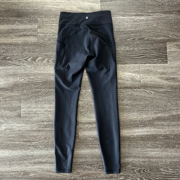Lululemon Invigorate High-Rise Tight 28” Black Size 6 Leggings with Pockets VGUC - Picture 14 of 14